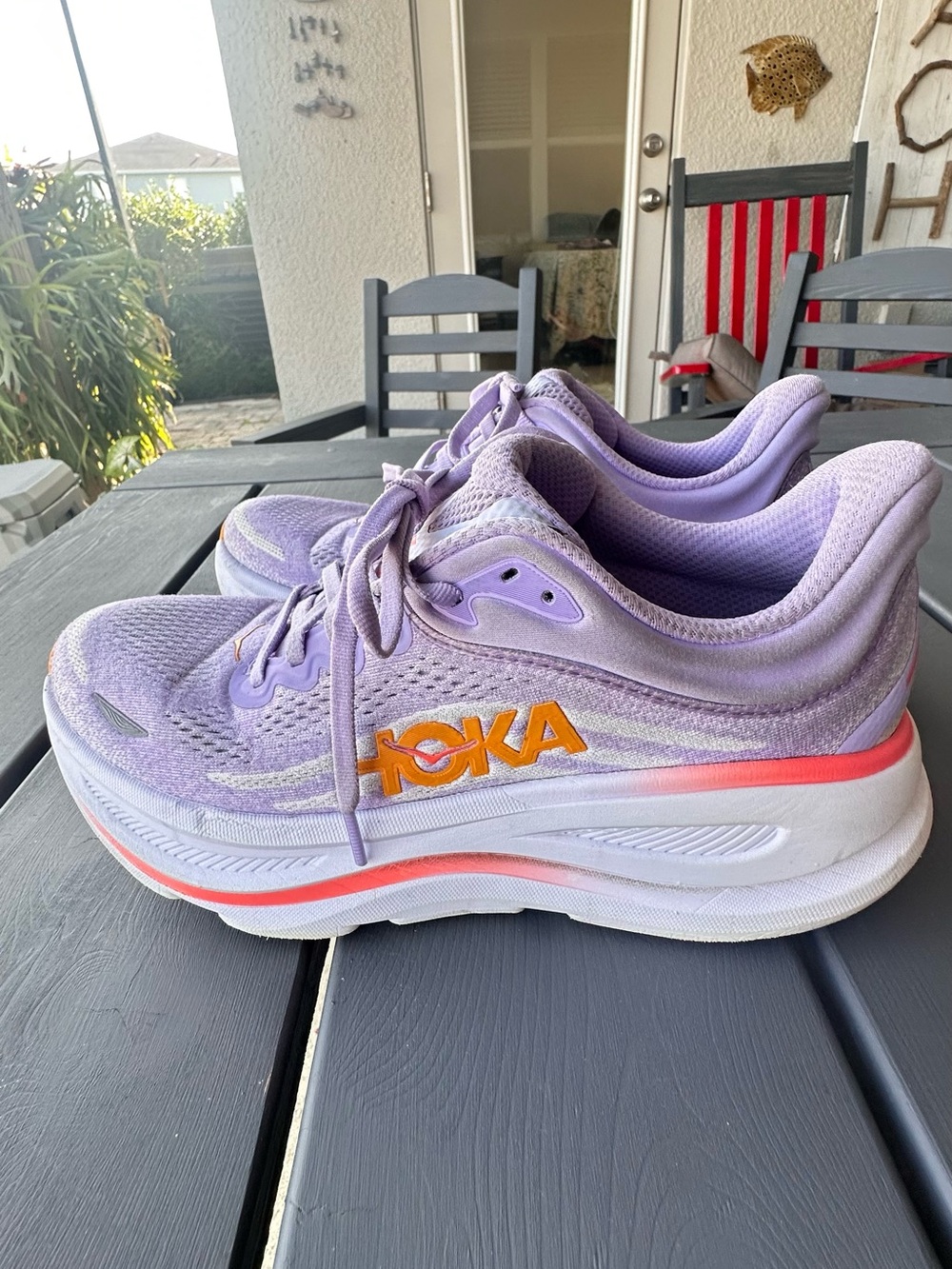 HOKA Women's Bondi 9 running shoes Size 8.5 - Picture 3 of 12